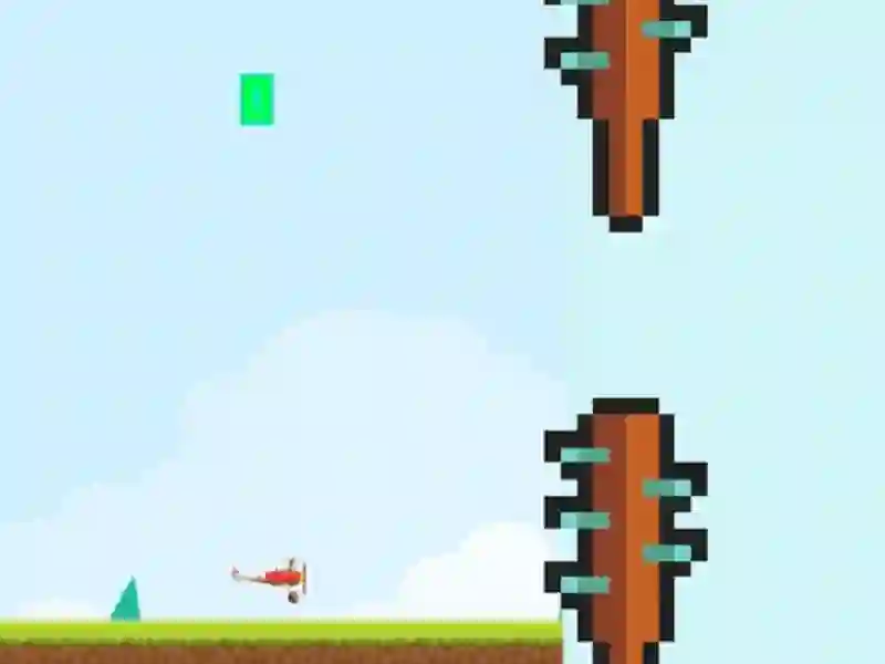 Mäng Tappy Plane 2D Internetis