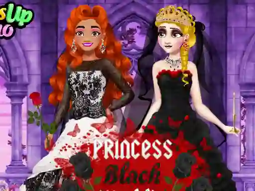 Mäng Princess Black Wedding Dress Internetis