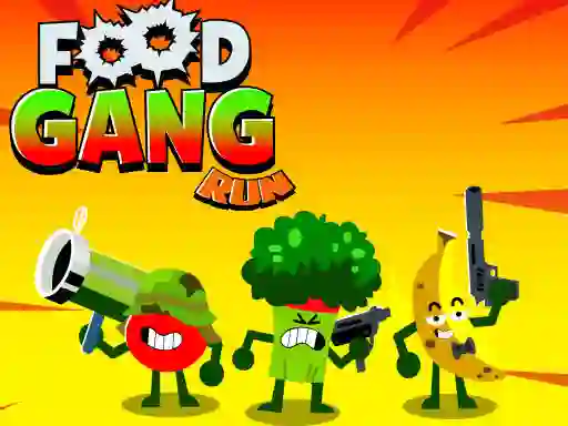 Mäng Food Gang Run Internetis