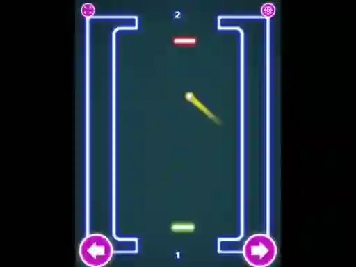 Mäng Pong Neon Internetis