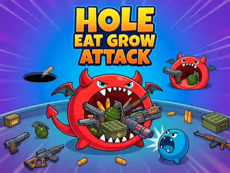 Mäng Hole Eat Grow Attack Internetis