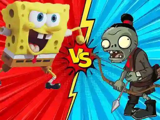 Mäng Zombie Vs SpongeBoob Internetis