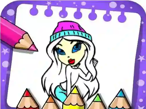 Mäng Easy Bratz Coloring Internetis