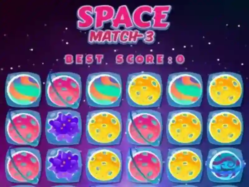 Mäng Space Match3 Internetis