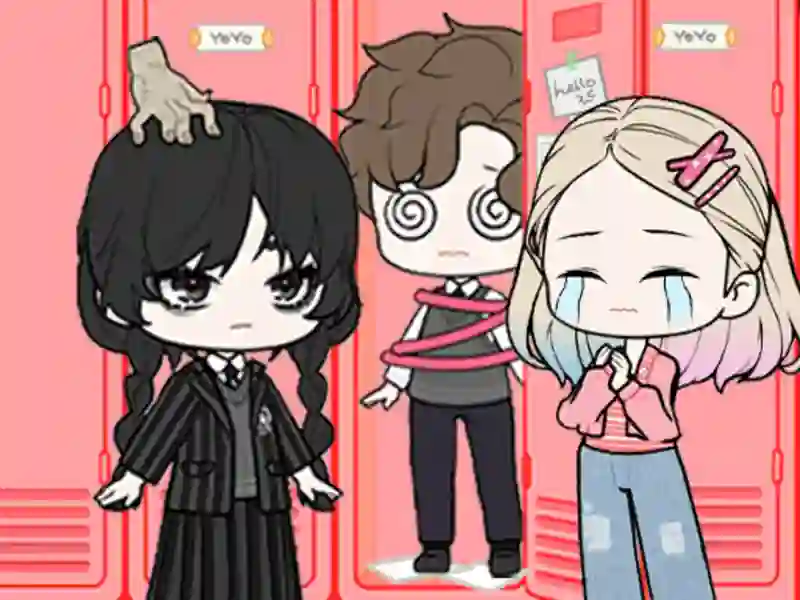 Mäng School Style Dress Up Internetis