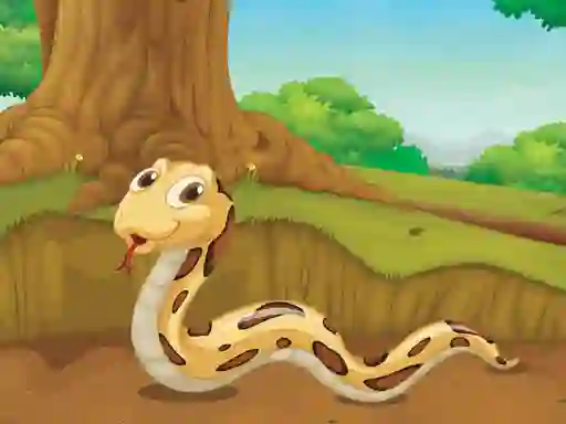 Mäng Scary Reptiles Coloring Internetis