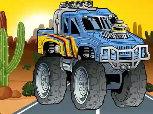 Mäng Crazy Monster Truck Internetis