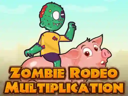 Mäng Zombie Rodeo Multiplication Internetis