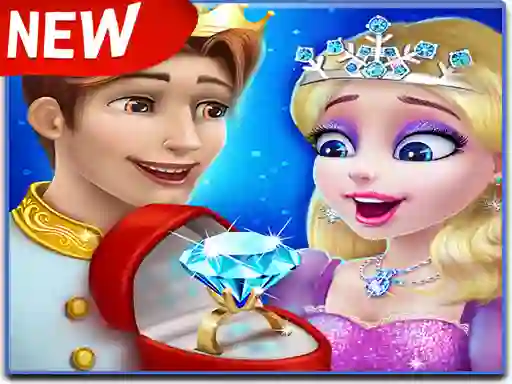 Mäng Ice Princess Wedding Day Internetis