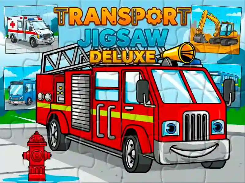 Mäng Transport Jigsaw Deluxe Internetis