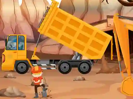 Mäng Dump Trucks Hidden Objects Internetis
