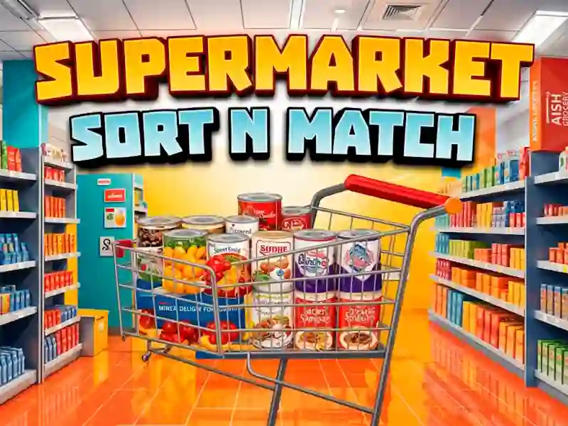 Mäng Supermarket Sort N Match Internetis