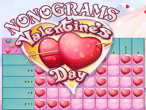 Mäng Nonograms Valentines Day Internetis