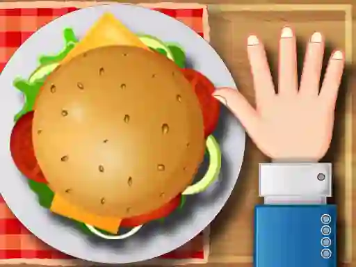Mäng Burger Challenge Internetis