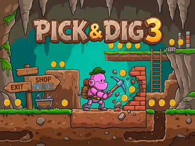 Mäng Pick & Dig 3 Internetis