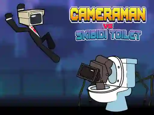 Mäng Cameraman vs Skibidi Toilet Internetis