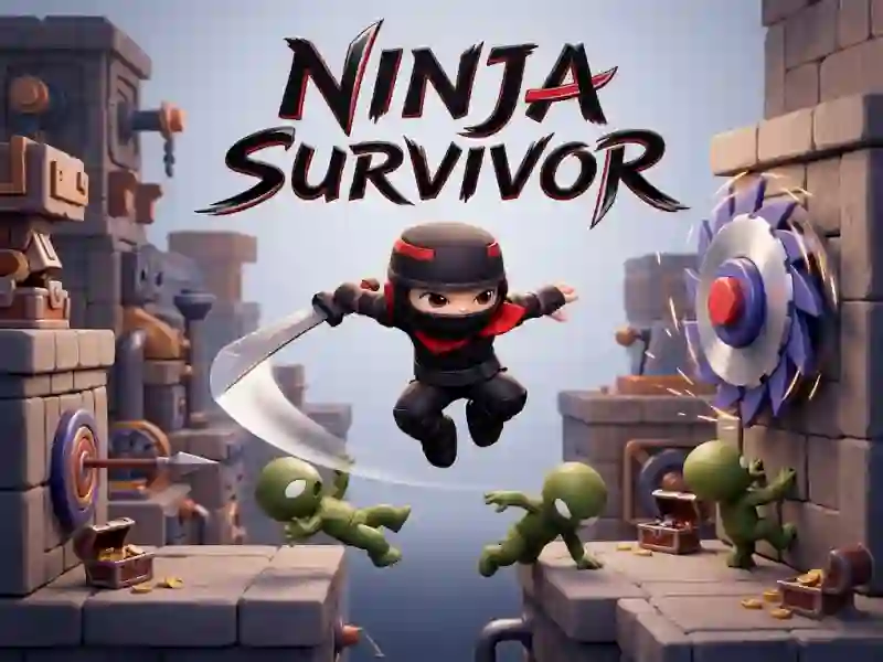 Mäng Ninja Survivor Internetis