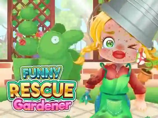 Mäng Funny Rescue Gardener Internetis