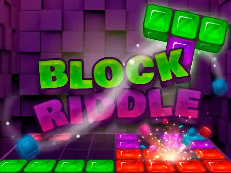 Mäng Block Riddle Internetis