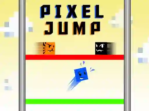 Mäng Pixel Jump Internetis
