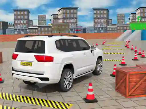 Mäng Prado Car Parking Games Sim Internetis