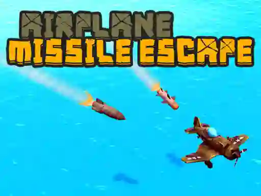Mäng Airplane Missile Escape Internetis