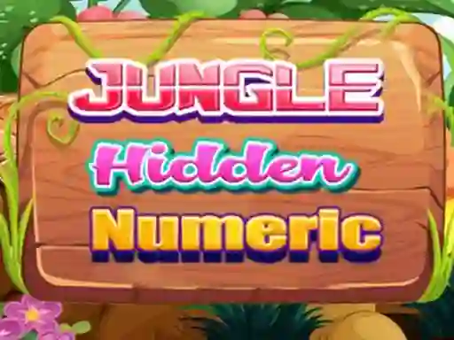 Mäng Jungle Hidden Numeric Internetis