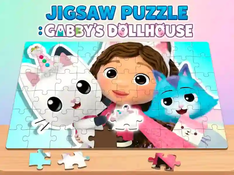 Mäng Jigsaw Puzzle: Gabby's Dollhouse Internetis