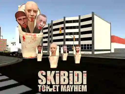 Mäng Skibidi Toilet Mayhem Internetis