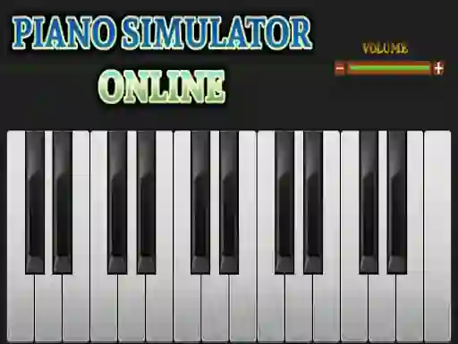 Mäng Piano simulator online Internetis