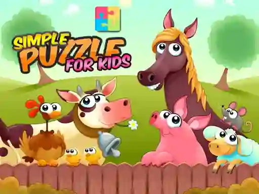 Mäng Simple Puzzle For Kids Internetis