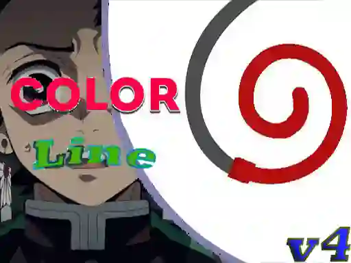 Mäng coloring lines v4 Internetis