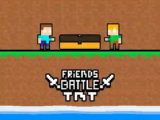 Mäng Friends Battle TNT Internetis