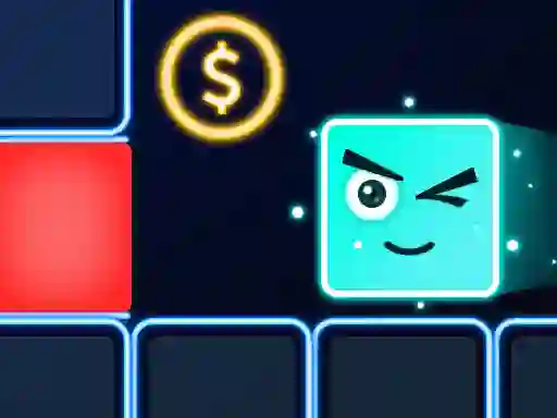 Mäng Neon Tile Rush Internetis