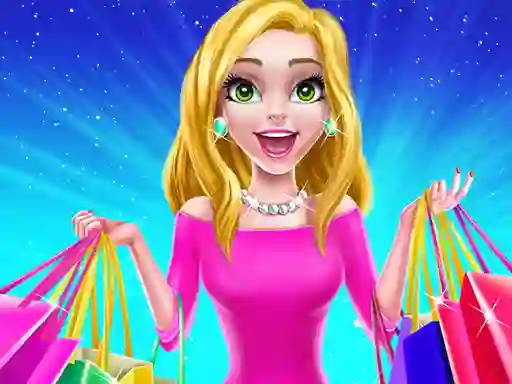 Mäng Rich girl crazy shopping Internetis