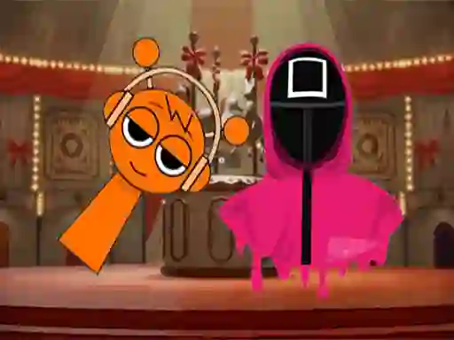 Mäng Squid Sprunki Mingle Game 2 Internetis