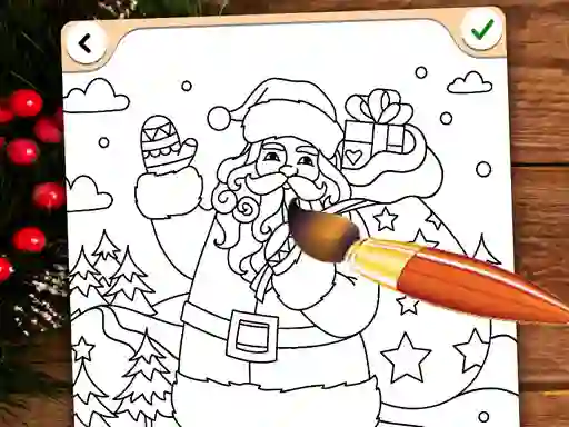 Mäng Christmas Coloring Game Internetis