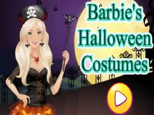 Mäng Barbie Halloween Costumes Internetis