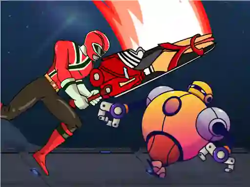 Mäng Power Rangers vs Robots Internetis