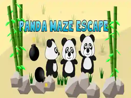 Mäng Panda Maze Escape Internetis