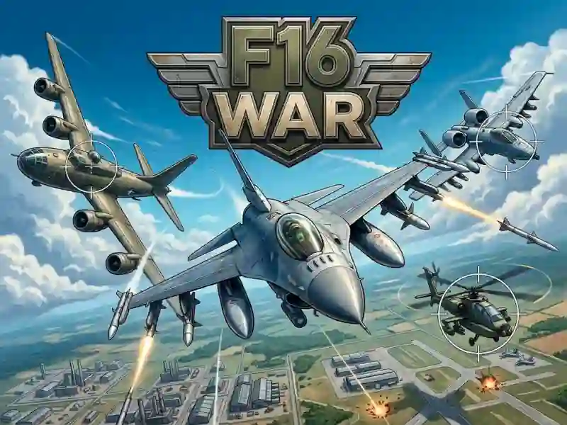 Mäng F16 War Internetis