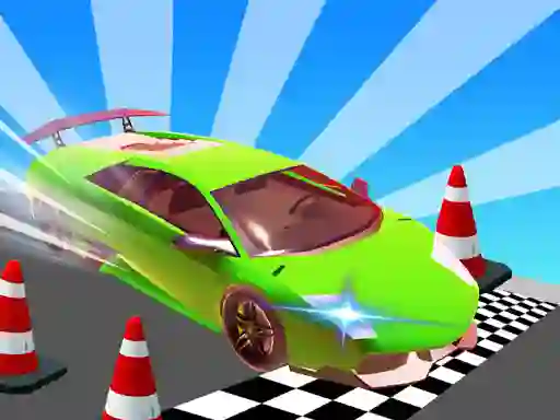 Mäng Car Stunt Races Mega Ramps Internetis