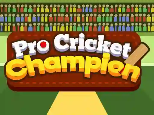 Mäng Pro Cricket Champion Internetis