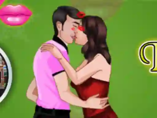 Mäng Christmas Eve Kissing Internetis