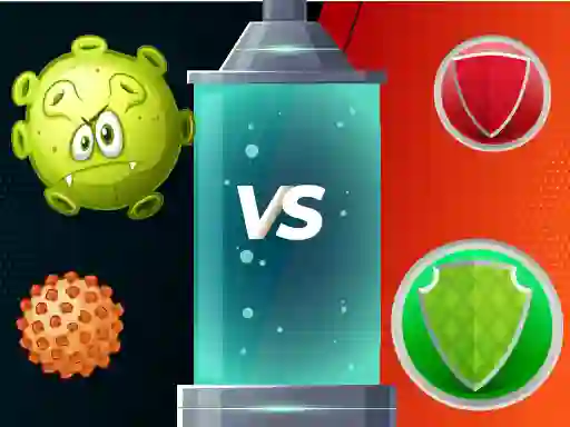 Mäng Virus Fight Internetis