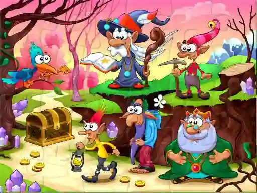 Mäng Fantasy Jigsaw Deluxe Internetis