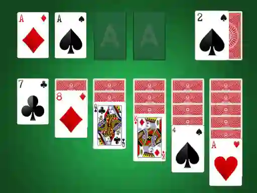 Mäng Solitaire Classic Internetis