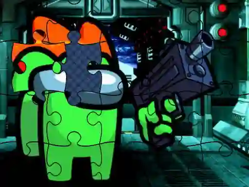 Mäng Imposter Space Puzzle Internetis