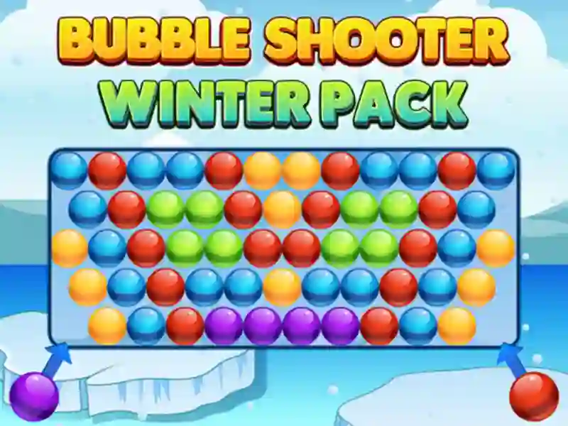 Mäng Bubble Shooter Winter Pack Internetis