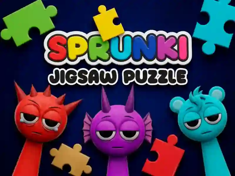 Mäng Sprunki Jigsaw Puzzle Internetis